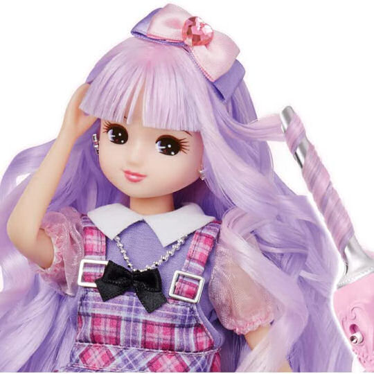 Rainbow Curls Licca-chan Starter Set - Hair-styling dress-up doll - Japan Trend Shop